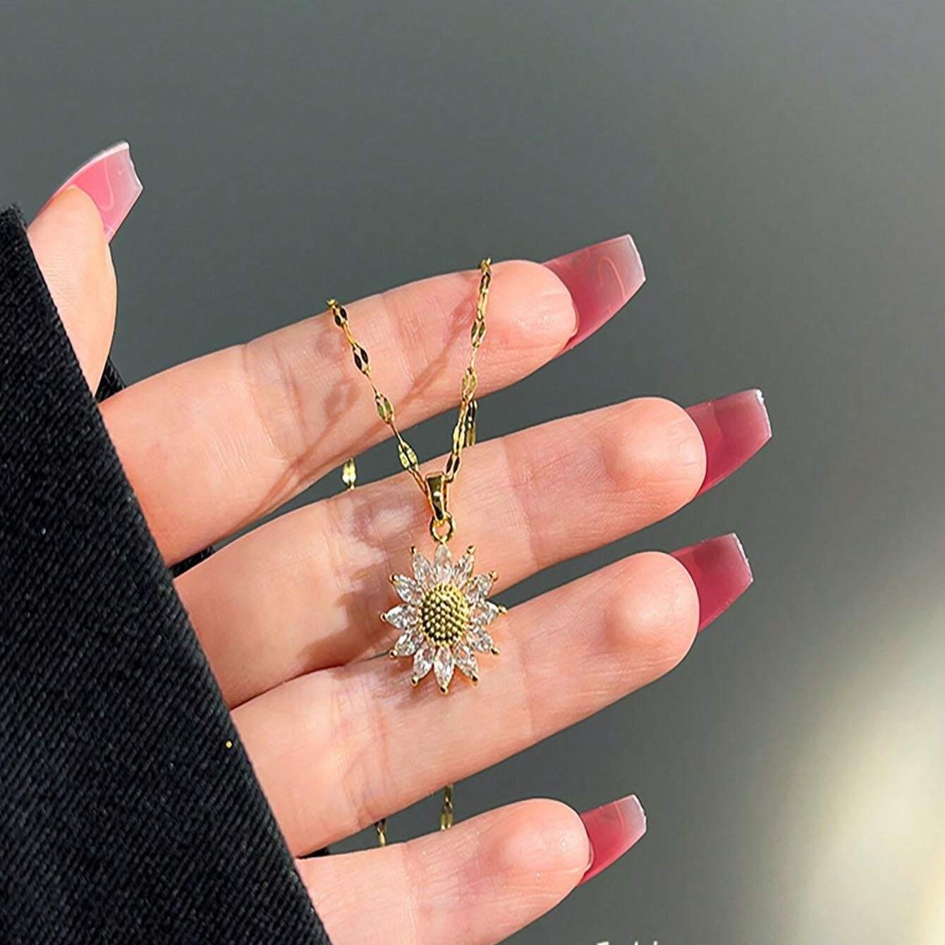 💥 EDICIÓN LIMITADA❗️  | Collar Sunflower para Hija