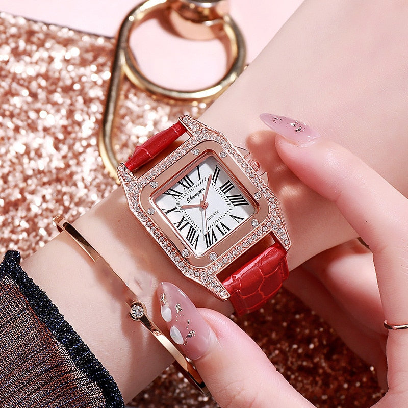 💥 EDICIÓN LIMITADA❗️  | Reloj de moda rojo radiante