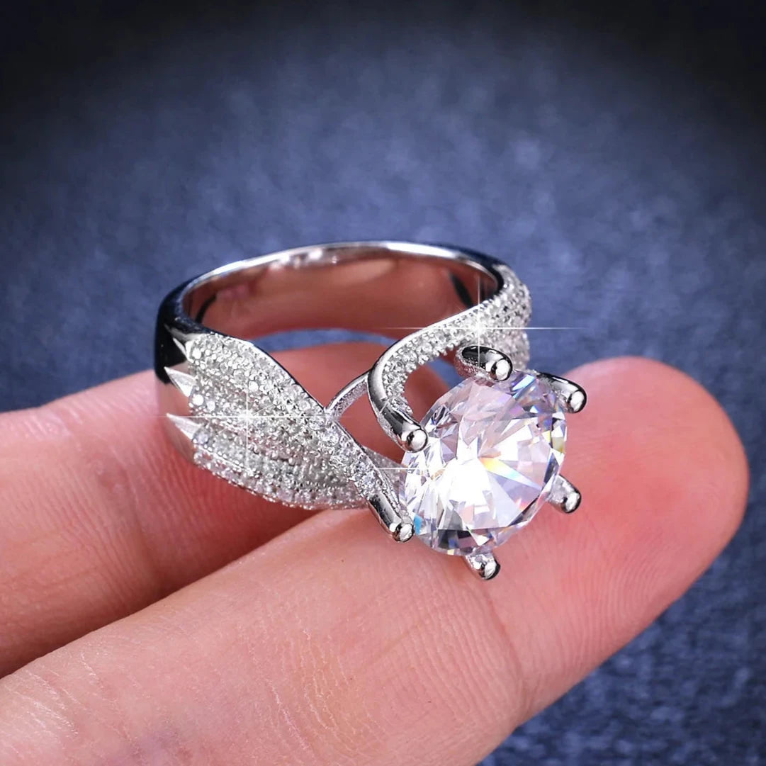 🔥 OFERTA EXCLUSIVA | Unique™ Regalo de boda clásico redondo para mujer