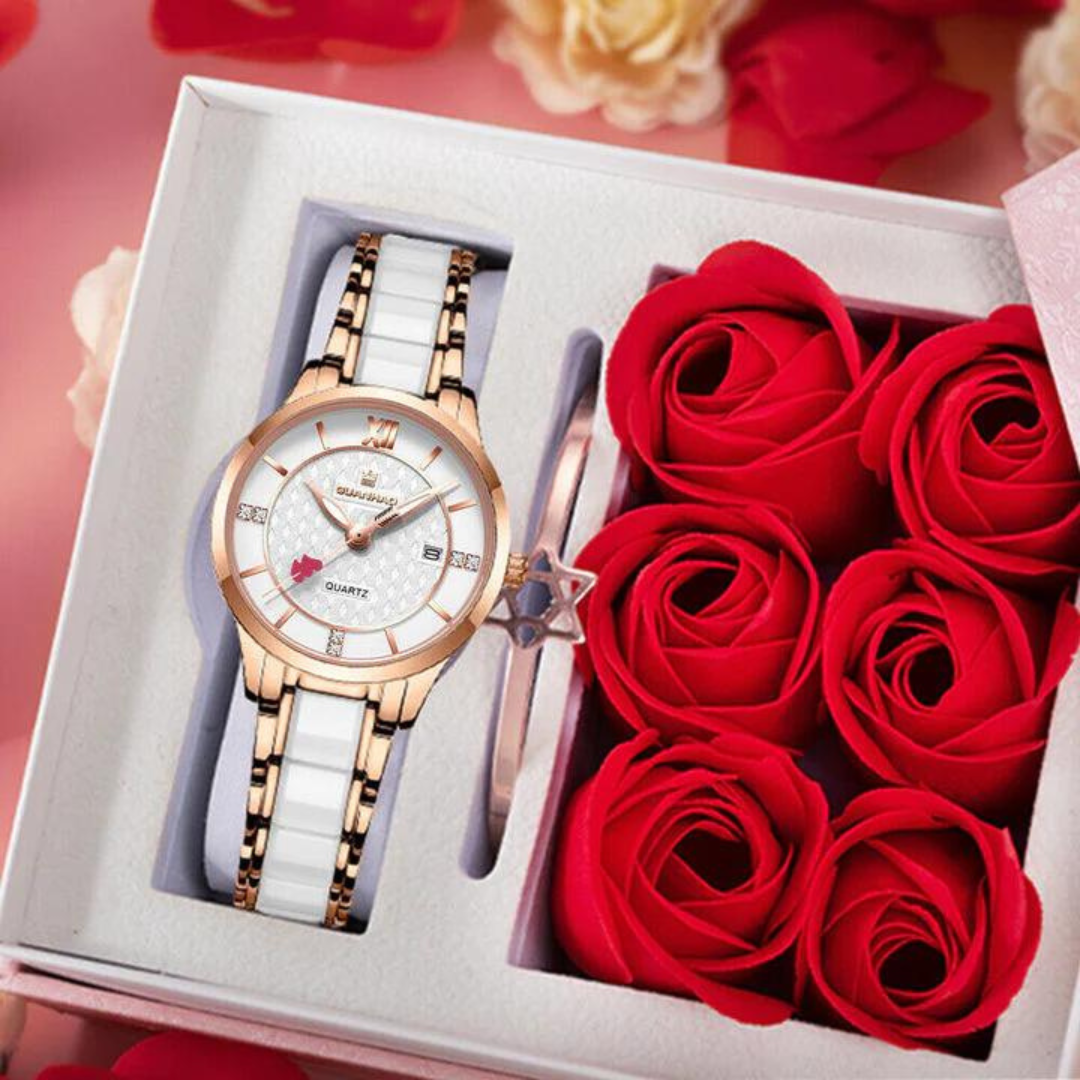 💥 EDICIÓN LIMITADA❗️  | Reloj de Lujo Rose Gold