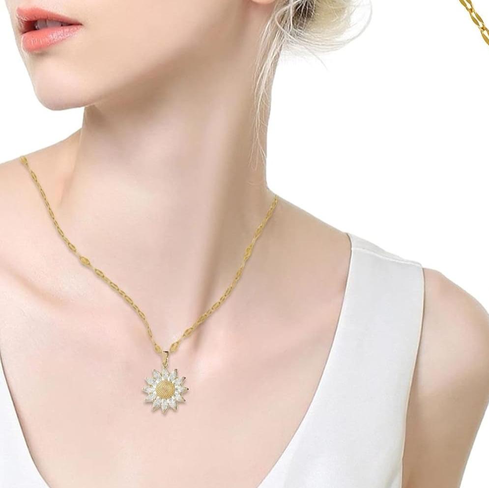 💥 EDICIÓN LIMITADA❗️  | Collar Sunflower para Hija