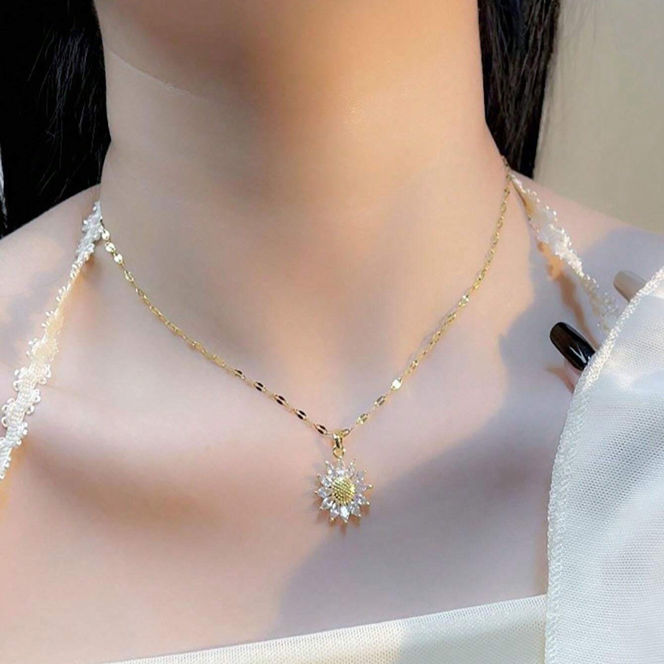 💥 EDICIÓN LIMITADA❗️  | Collar Sunflower para Hija