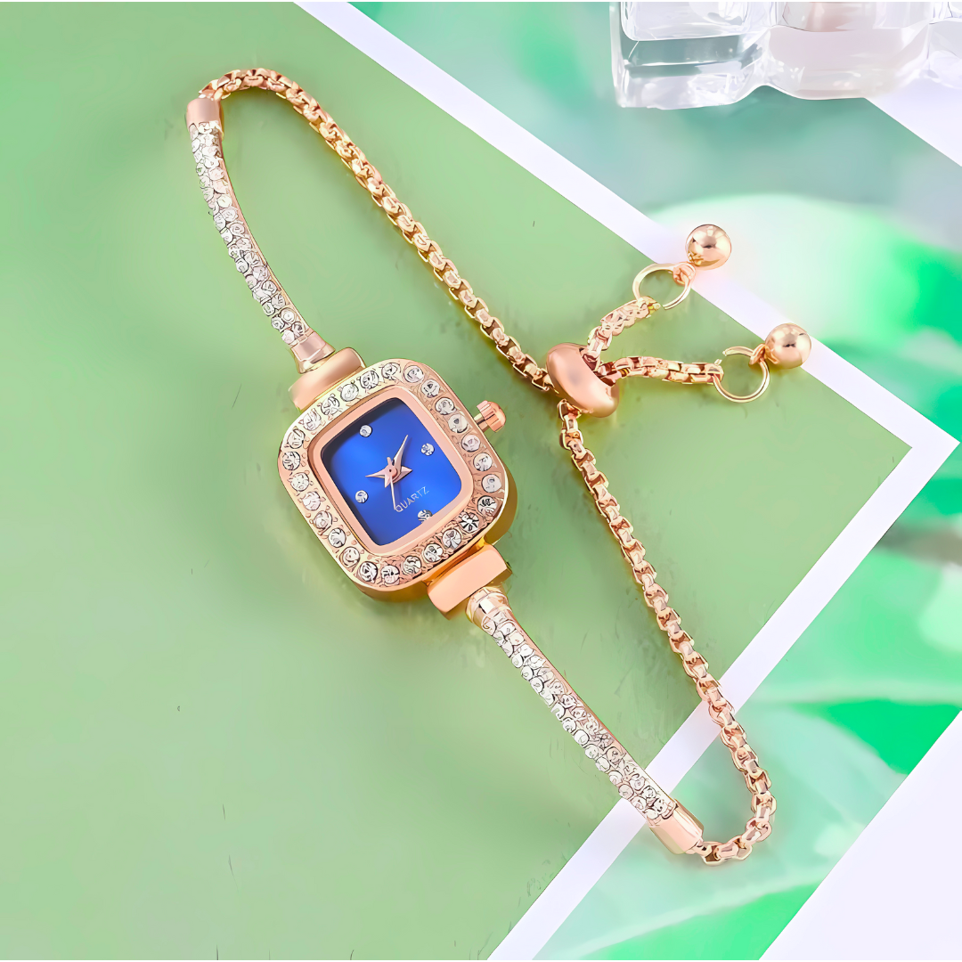 💥 EDICIÓN LIMITADA❗️  | Reloj Pulsera Brillante de Lujo