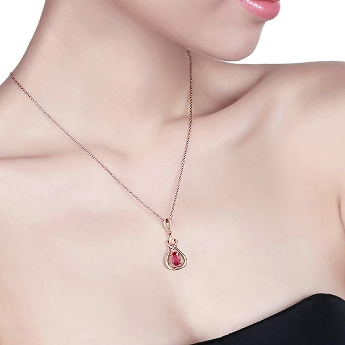 💥 EDICIÓN LIMITADA❗️  | Colgante Rubí Chic Elegante
