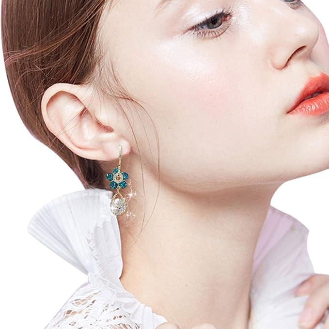 💥 EDICIÓN LIMITADA❗️  | Pendientes Góticos de Flor de Cristal