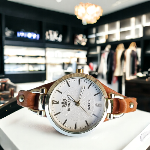 Reloj Elegance: Lujo remachado