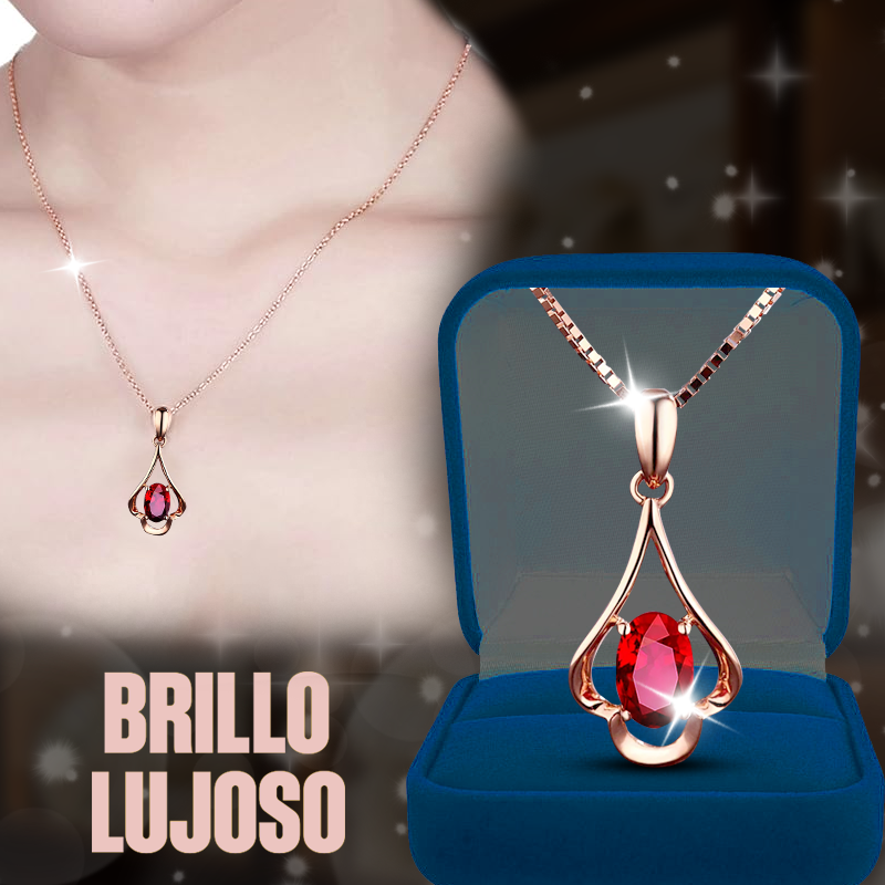 💥 EDICIÓN LIMITADA❗️  | Colgante Rubí Chic Elegante