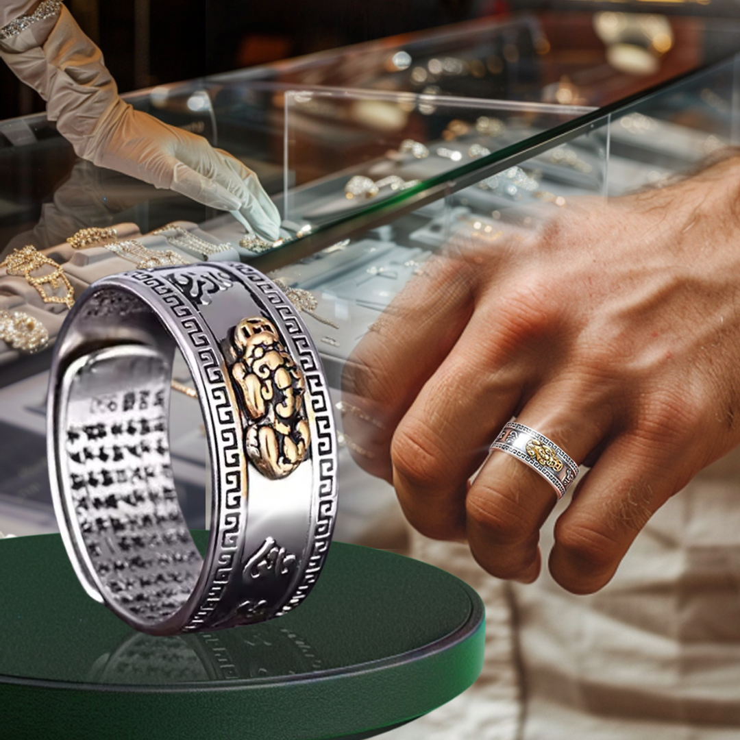 💥 EDICIÓN LIMITADA❗️  | Anillo de Plata Amuleto Pixiu