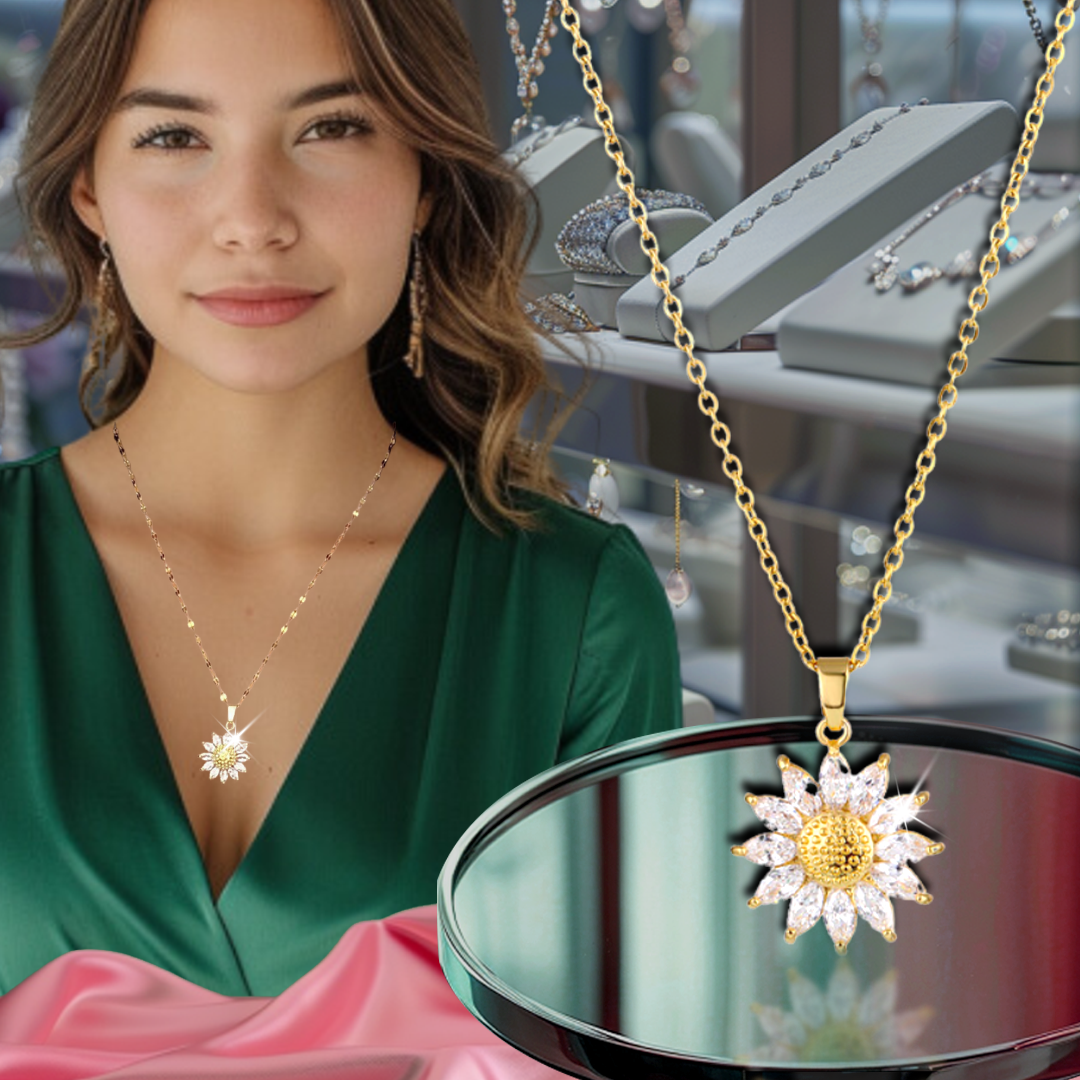 💥 EDICIÓN LIMITADA❗️  | Collar Sunflower para Hija