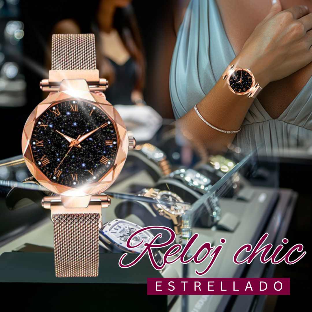 🔥 EDICIÓN LIMITADA | Reloj luminoso cielo estrellado 💥