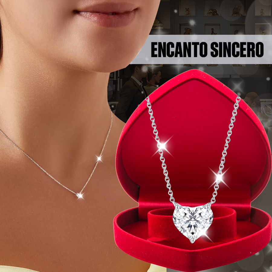 💥 EDICIÓN LIMITADA❗️  | Collar Corazón Cristal
