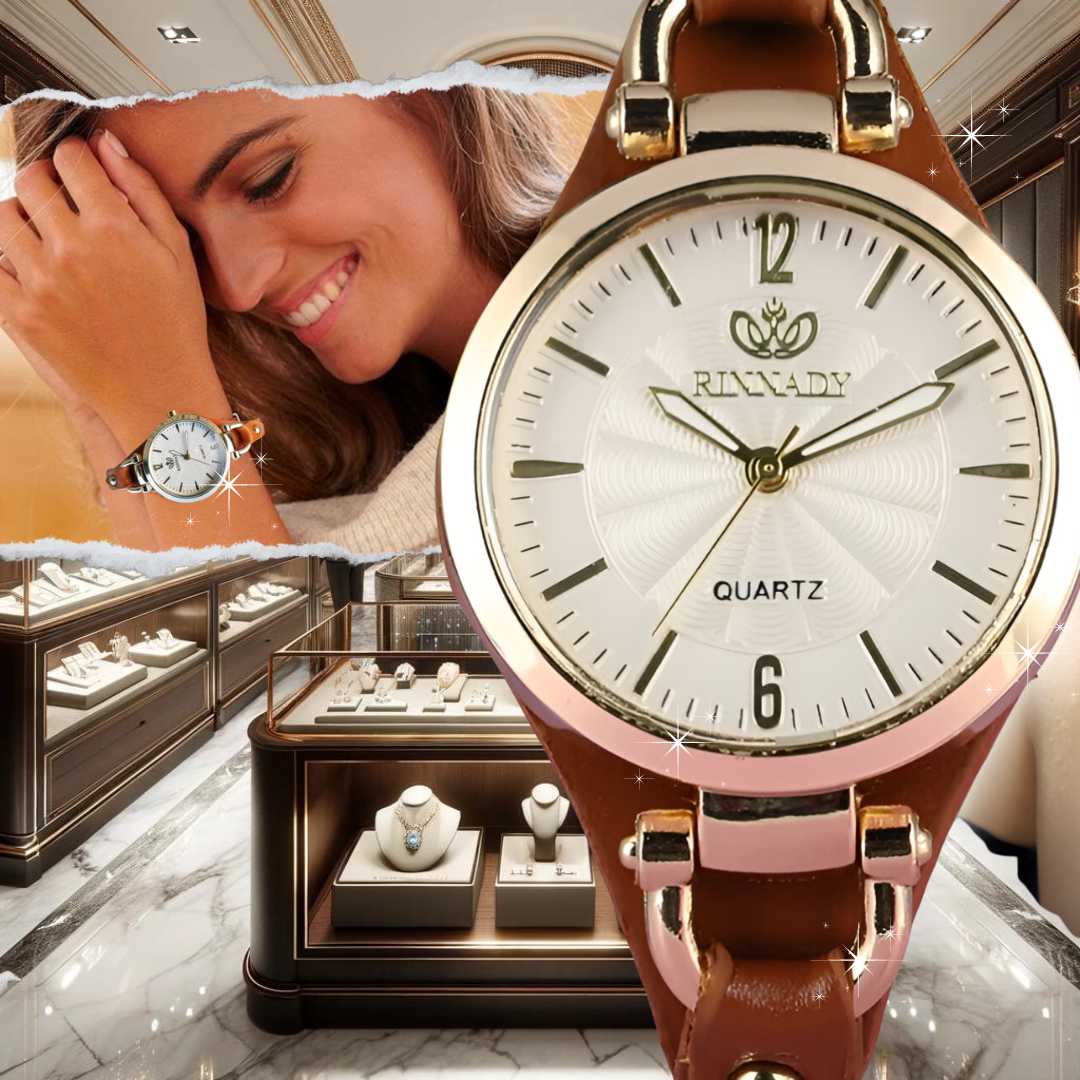 Reloj Elegance: Lujo remachado