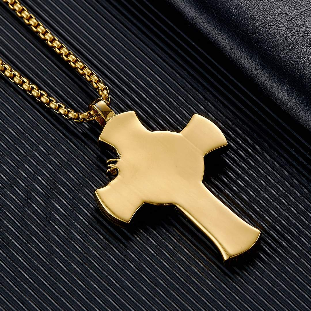 🔥LANZAMIENTO EXCLUSIVO | ⛪Jesucristo Crucifijo colgante collar ♱