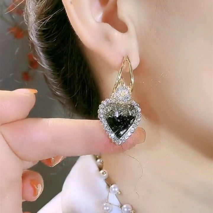 💥 EDICIÓN LIMITADA❗️  | Pendientes Corazón Cristal Estrella