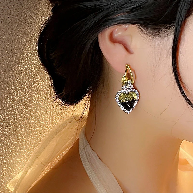 💥 EDICIÓN LIMITADA❗️  | Pendientes Corazón Cristal Estrella