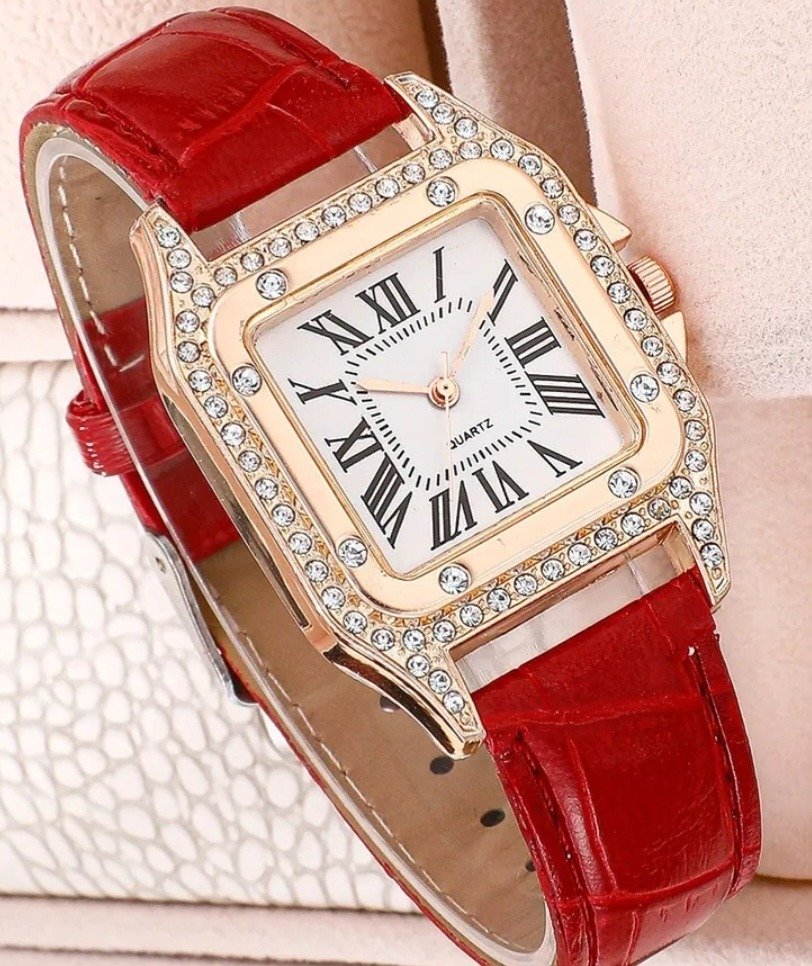 💥 EDICIÓN LIMITADA❗️  | Reloj de moda rojo radiante