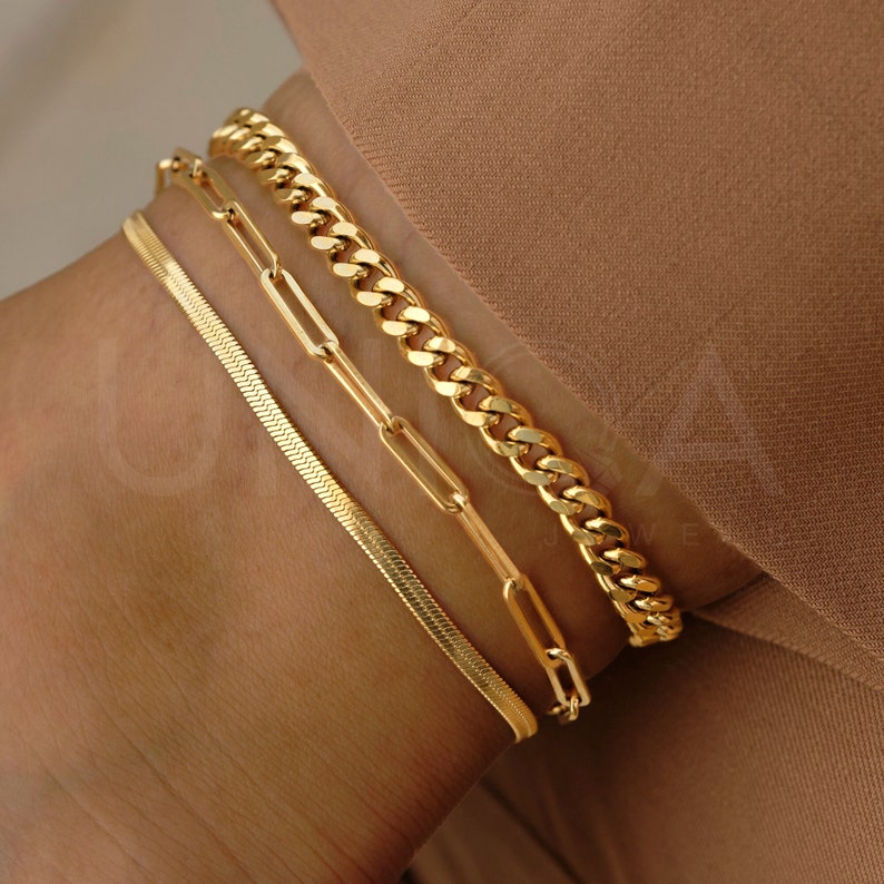 💥 EDICIÓN LIMITADA❗️  | Pulsera Oro Acero Inoxidable