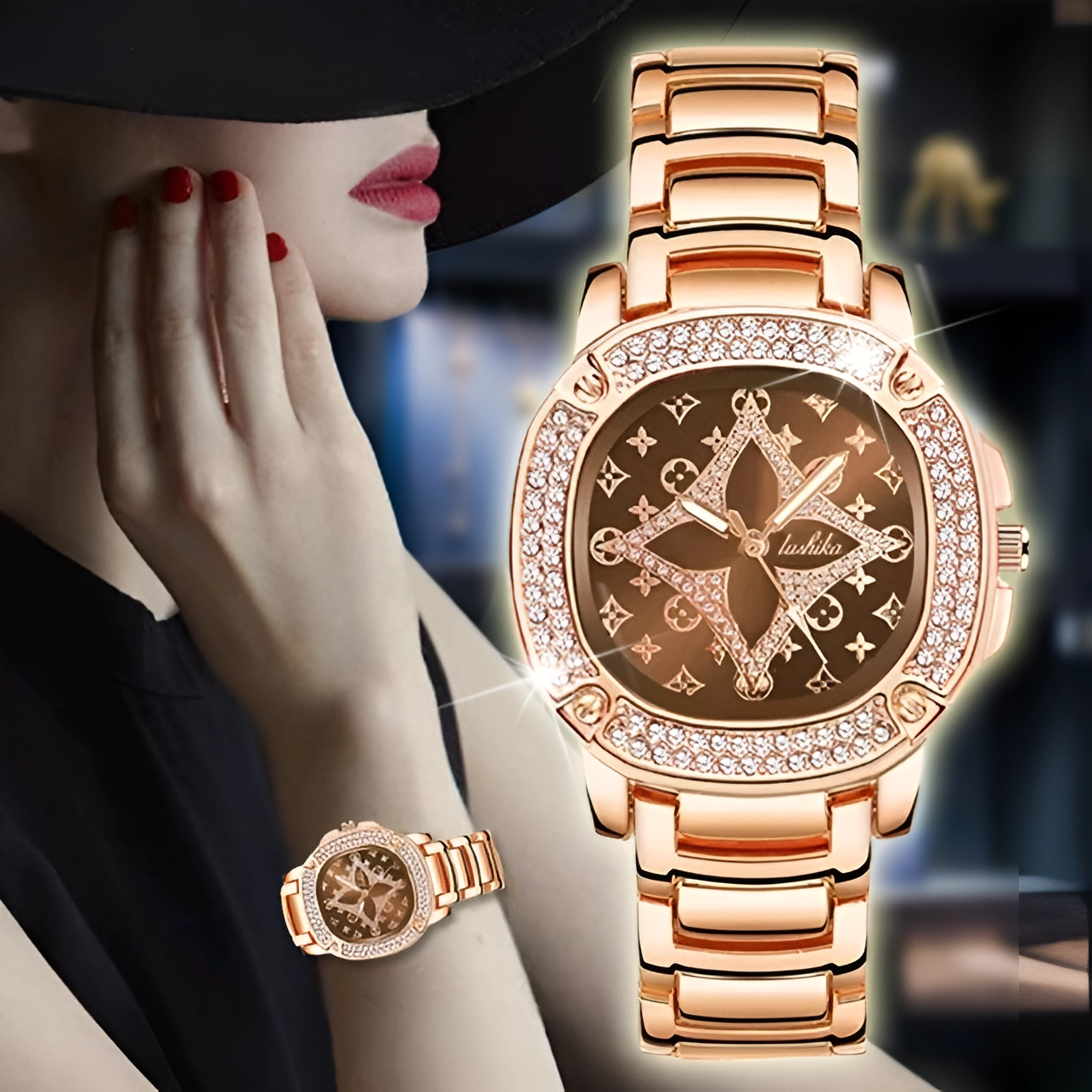 Reloj de cuarzo Clover Elegance