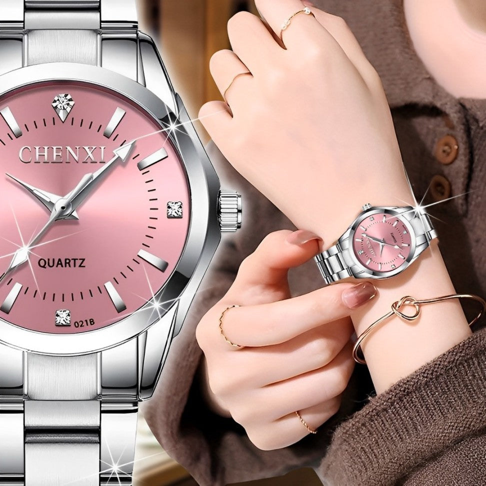 Reloj Elegance: Acero inoxidable Marvel