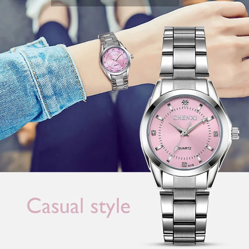 Reloj Elegance: Acero inoxidable Marvel