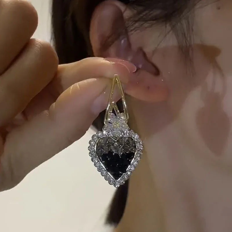 💥 EDICIÓN LIMITADA❗️  | Pendientes Corazón Cristal Estrella
