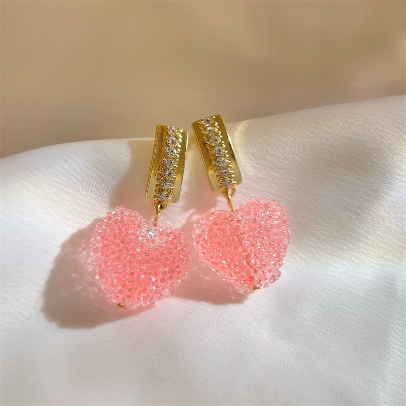 Pendientes Corazón Destello