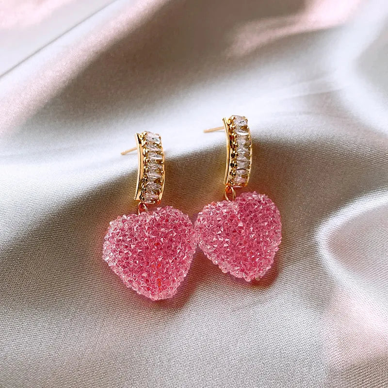Pendientes Corazón Destello