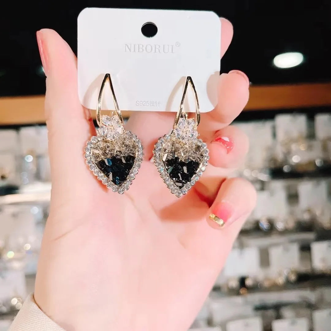 💥 EDICIÓN LIMITADA❗️  | Pendientes Corazón Cristal Estrella