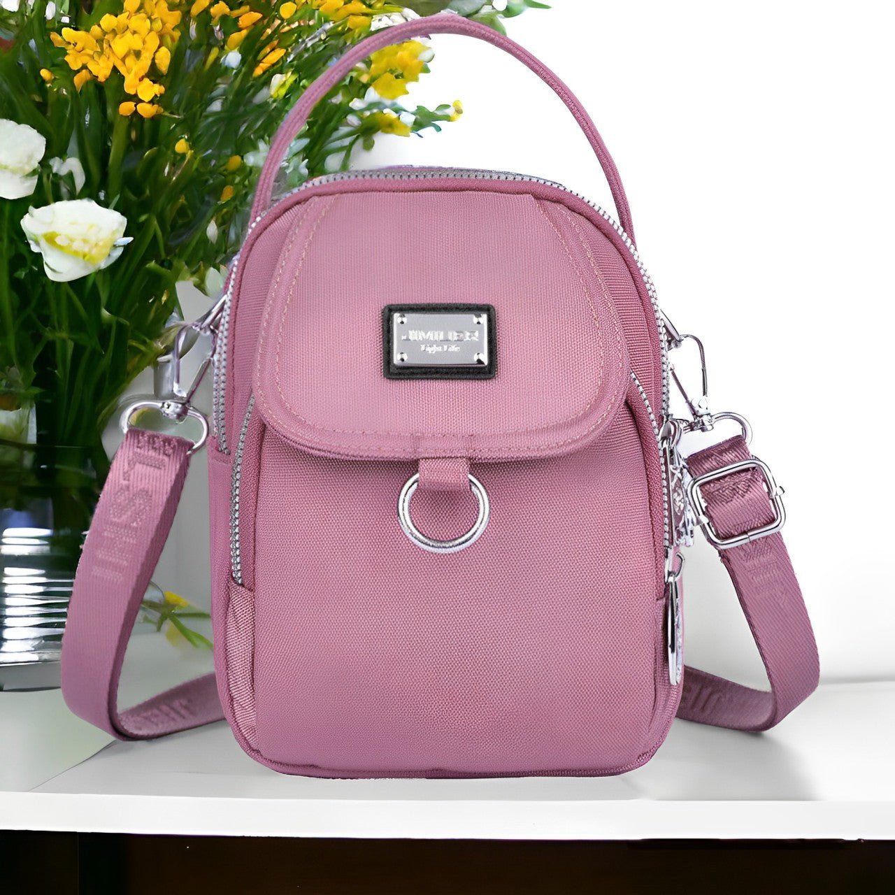 Pinkwu Luxe Shoulder Elegance