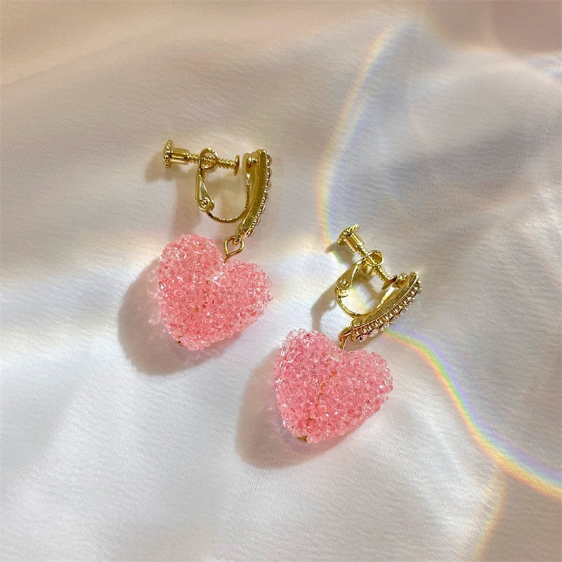 Pendientes Corazón Destello