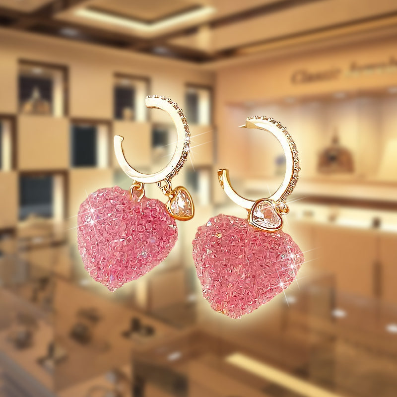 Pendientes Corazón Destello