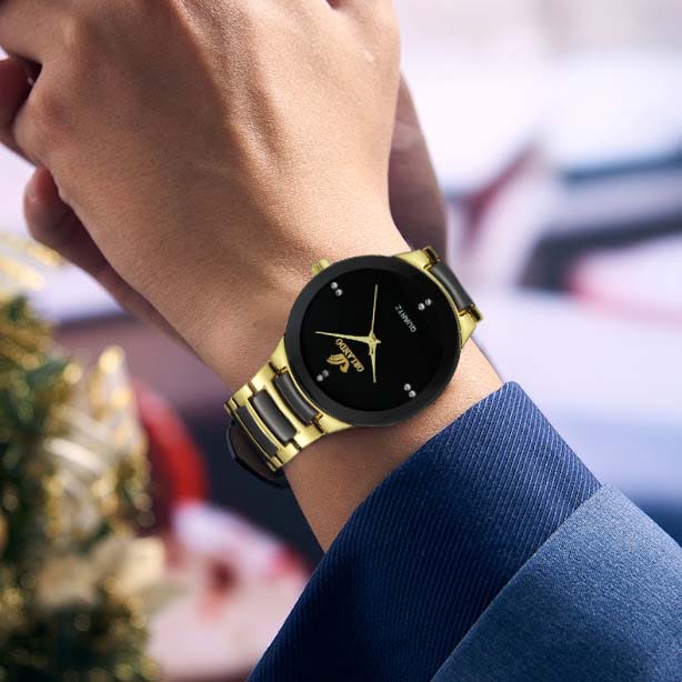 💥 EDICIÓN LIMITADA!❗️ |  | Orlando™ Reloj Suizo de Lujo en Oro y Negro